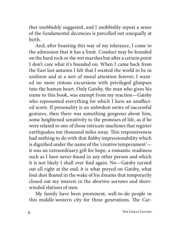 The Great Gatsby: роман на анг.яз