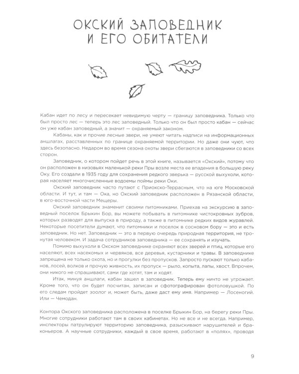 Про кабанов, бобров и выхухолей