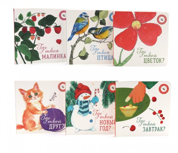 Книги для малышей: волшебство настоящего (комплект из 6-ти книг) Книги для малышей: волшебство настоящего (комплект из 6-ти книг)