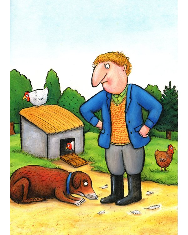 Барбос, Матильда и лиса: книжка-картинка