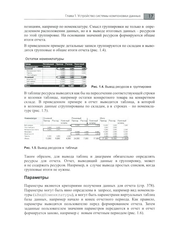 Разработка сложных отчетов в "1С: Предприятии 8". Система компоновки данных. 4-е изд., стер