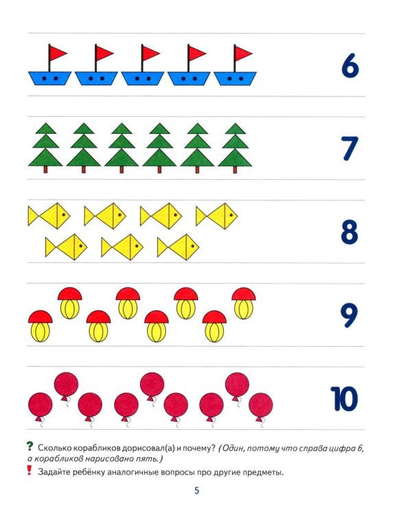 Я составляю числа. Тетрадь для детей 5-7 лет. 3-е изд