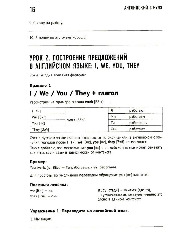 Дополнительное изображение книги «Английский в тестах и заданиях. Самоучитель + Раб. тетрадь для А0 - А1»