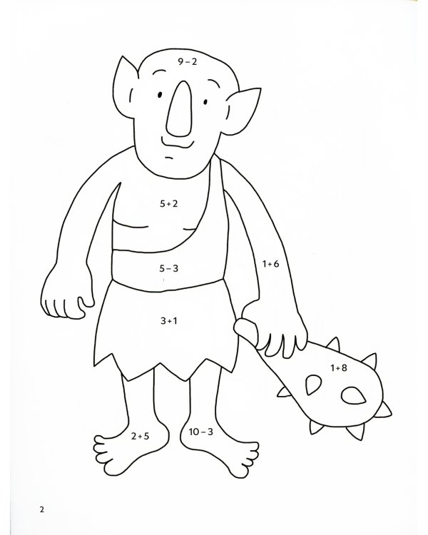 Считаем и раскрашиваем. Герои и магия: книжка-раскраска