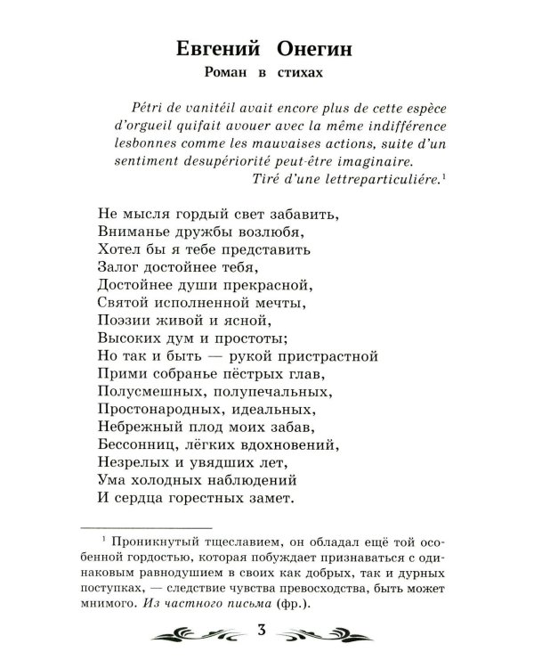 Евгений Онегин: роман в стихах