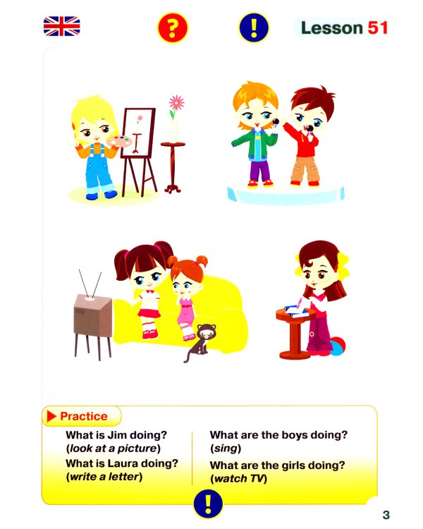 Курс английского языка для маленьких детей. Набор для изучения английского языка: 4 звуковых учебника + англо-русский словарь + 4 тетради для письменных занятий + инструкция