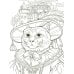 Кошки: книжка-раскраска