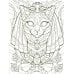 Кошки: книжка-раскраска