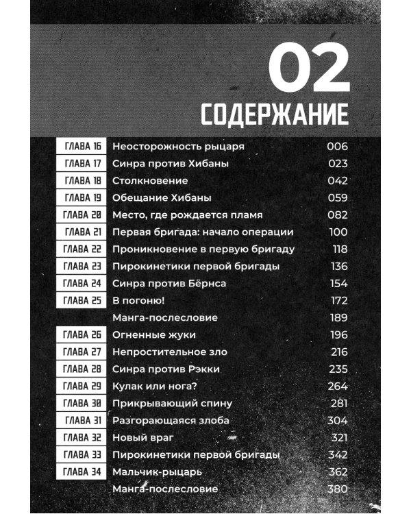 Бригада пылающего пламени. Т. 2: манга