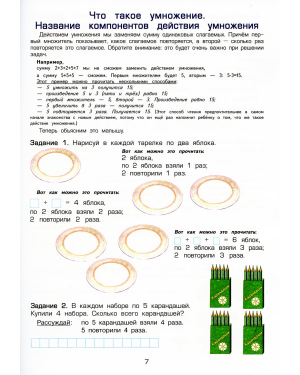 Как я учила мою девочку таблице умножения. 11-е изд., доп (цветная)