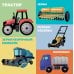 Книжки-картонки 100 машинок и машин