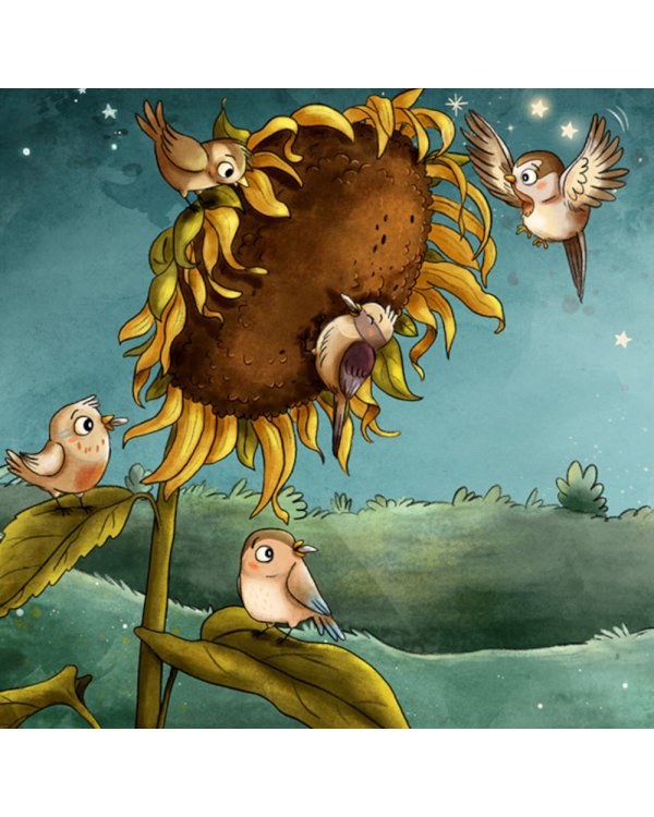 Ежик в саду. Первая книга малыша о природе