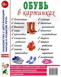 Обувь в картинках. Наглядное пособие для педагогов, логопедов, воспитателей и родителей