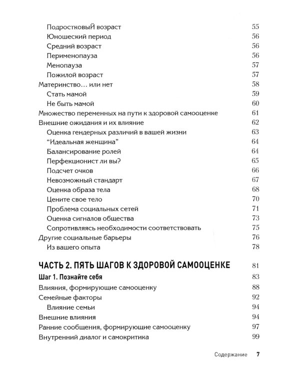 Женская самооценка. Пять шагов для обретения уверенности и внутренней силы