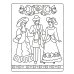 Дополнительное изображение книги «Городецкая роспись: раскраска. 3-е изд»