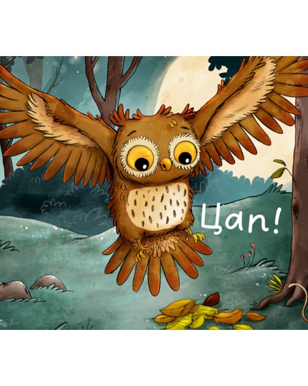 Совушка в лесу. Первая книга малыша о природе