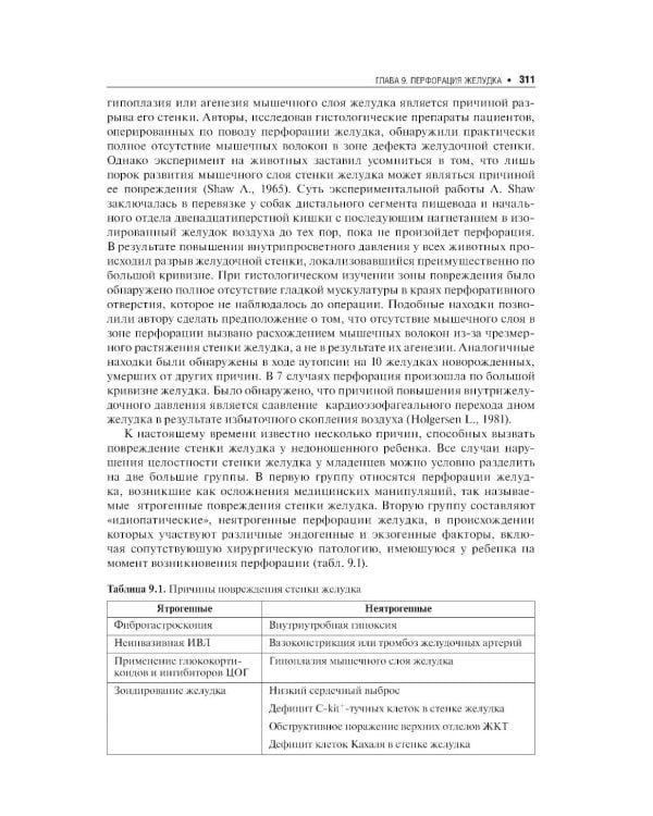 Хирургические болезни недоношенных детей: национальное руководство
