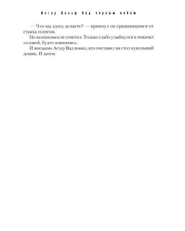 Под черным небом: криминальный роман