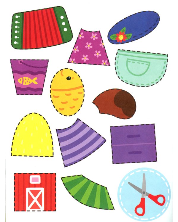 Котенок и его друзья: раскраска с аппликацией. 6-е изд