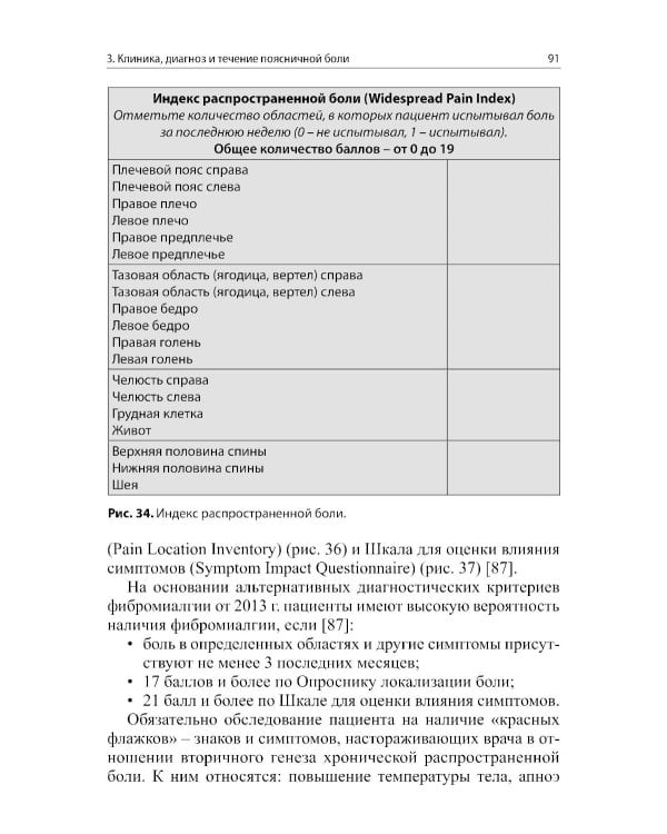 Боли в поясничной области