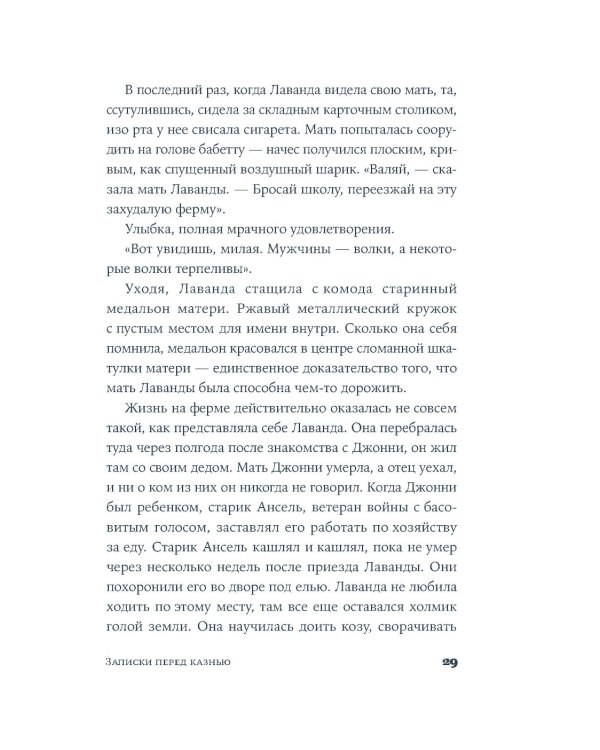 Записки перед казнью: роман