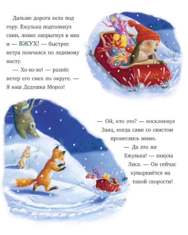 Дополнительное изображение книги «Как Ежулька и его друзья помогли Деду Морозу»