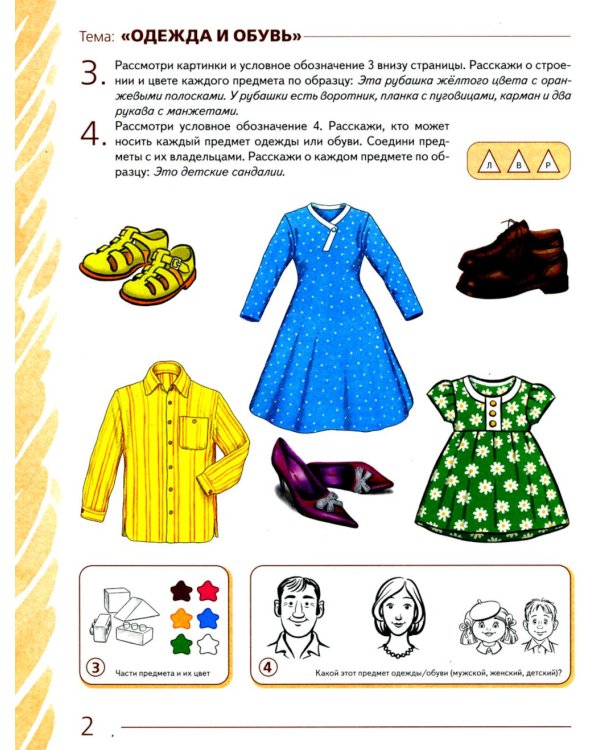 Развиваем связную речь у детей 4-5 лет с ОНР. Альбом 3. Мир человека. 2-е изд., испр