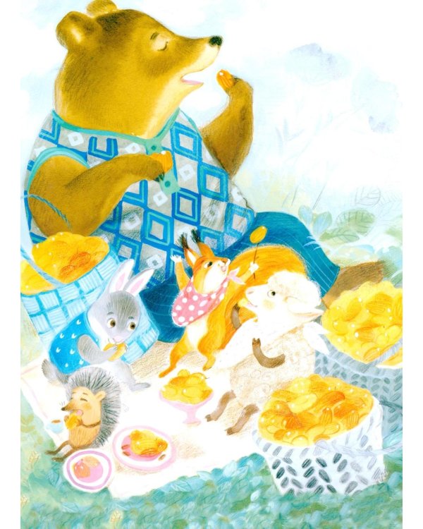 Ежик из задумчивого леса