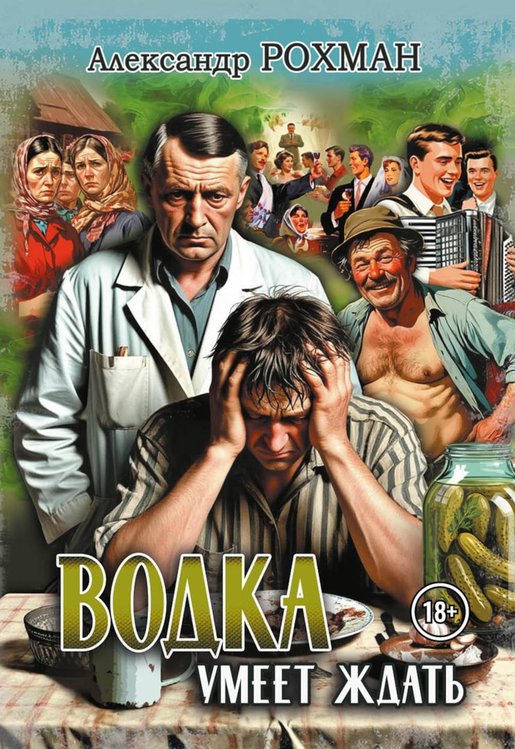 Обложка книги «Водка умеет ждать» — Рохман Александр, ISBN 9785006105898