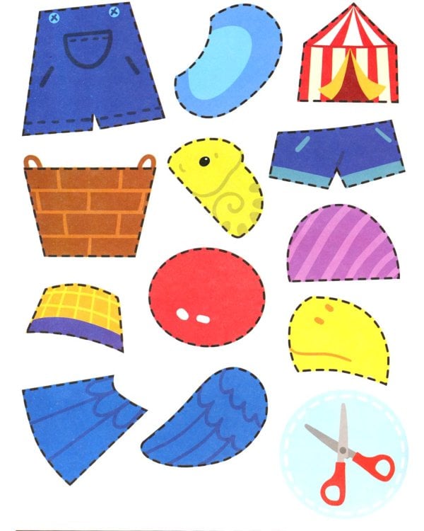 Слоненок и его друзья: раскраска с аппликацией. 6-е изд