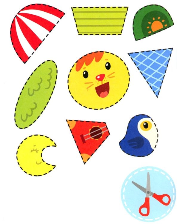 Слоненок и его друзья: раскраска с аппликацией. 6-е изд