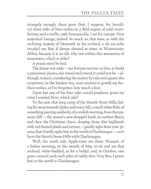 The Piazza Tales = Рассказы на веранде: на англ.яз