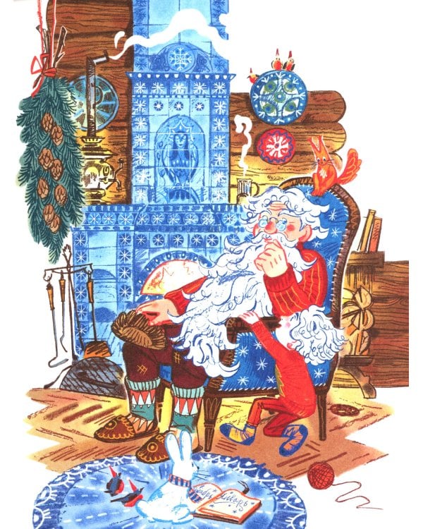 Мороз-младший и Новый год вверх ногами