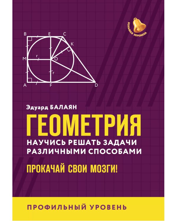 Геометрия. Научись решать задачи различными способами. Прокачай свои мозги! Профильный уровень. 2-е изд., доп