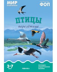 Птицы перелетные: Наглядно-дидактическое пособие