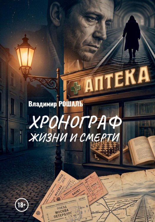 Обложка книги «Хронограф жизни и смерти» — Рошаль Владимир, ISBN 9785449132505