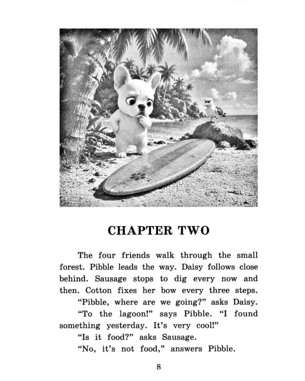 Дополнительное изображение книги «Щенок Пиббл = Pibble the Puppy. QR-код на аудиосопровождение (на английском языке)»