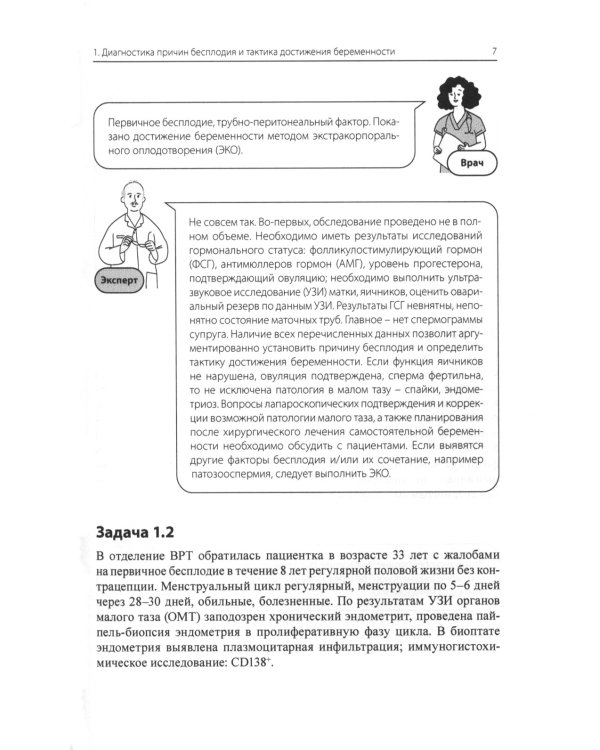 Бесплодный брак: клинические задачи и их решение: Пособие для врачей
