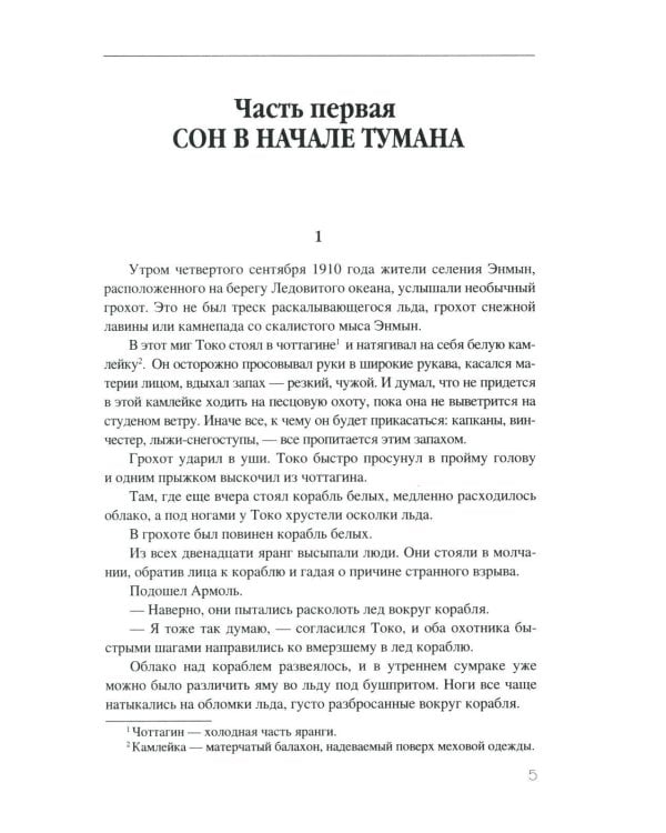 Сон в начале тумана: роман