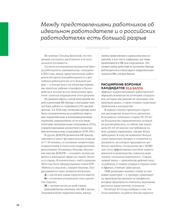 10 главных российских HR-трендов - 2025: сборник информационно - аналитических статей