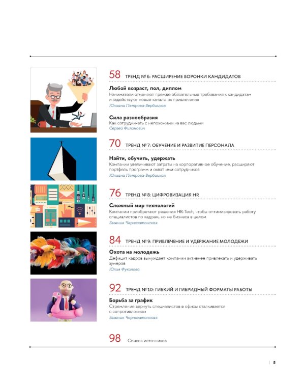 10 главных российских HR-трендов - 2025: сборник информационно - аналитических статей