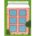 Первые игры с наклейками 1+ В городе: книжка с наклейками 1+