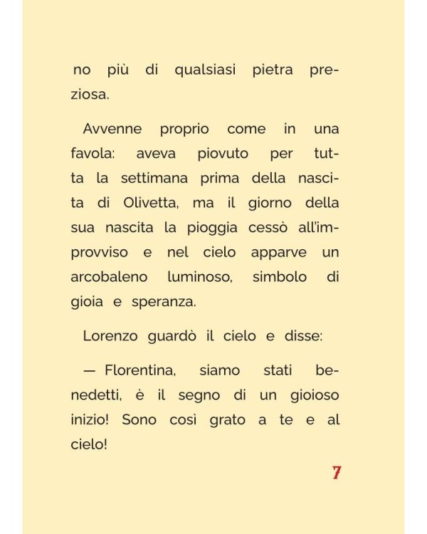 Дополнительное изображение книги «Olivetta. Storia che parla di bonta e mirracoli»