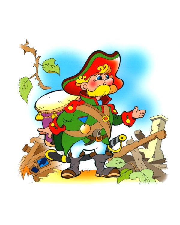 Новогодний подарок в чемоданчике КАРУСЕЛЬ (20 предментов: 5 книг, 2 комп. Укр., 5 фигур, 5 наборов наклеек, диплом, письмо ДМ, открытка)