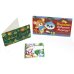 Новогодний подарок в чемоданчике КАРУСЕЛЬ (20 предментов: 5 книг, 2 комп. Укр., 5 фигур, 5 наборов наклеек, диплом, письмо ДМ, открытка)
