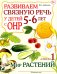 Обложка книги «Развиваем связную речь у детей 5-6 лет с ОНР. Альбом 1. Мир растений» — Арбекова Нелли Евгеньевна, ISBN 9785908001519