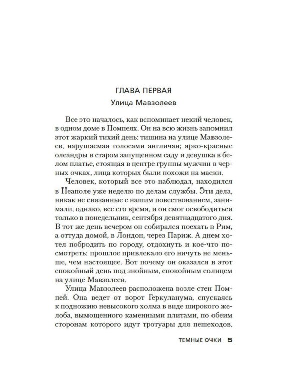 Дополнительное изображение книги «Темные очки: роман»