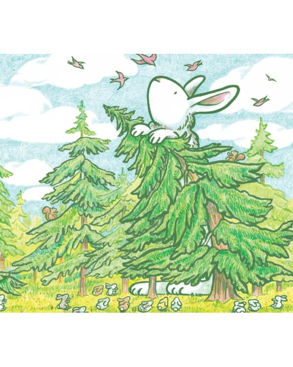 Маленький белый кролик