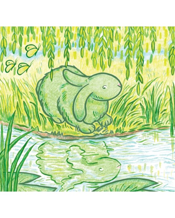 Маленький белый кролик