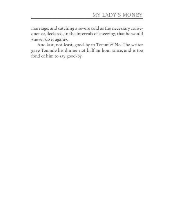 My Lady`s Money = Деньги Миледи: на англ.яз